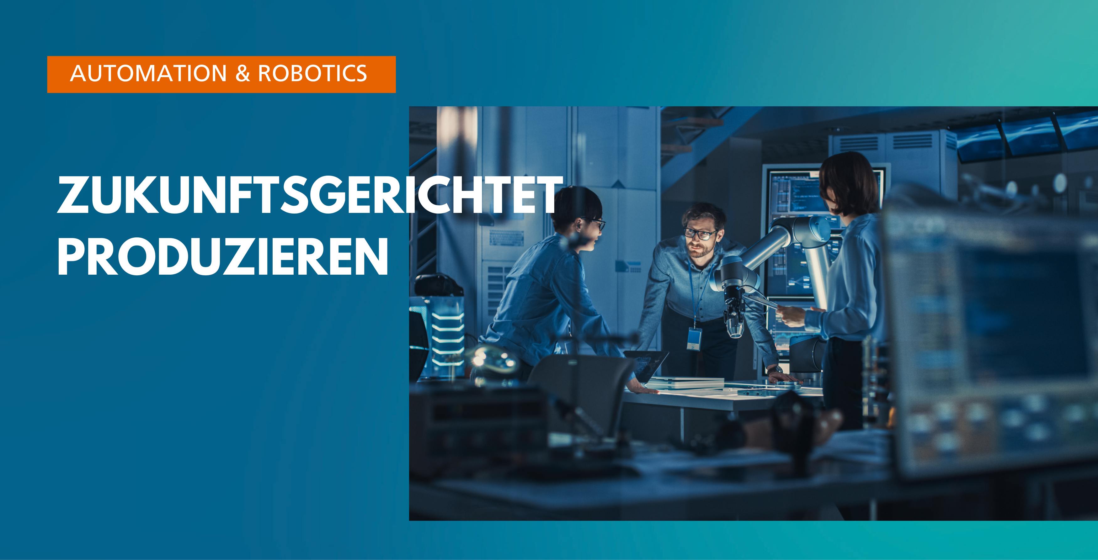 Teaser für die Automation & Robotics Schulungen